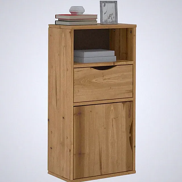 Beistellschrank Schubladenschrank Kommoden mit Schubladen Massivholz Kiefer