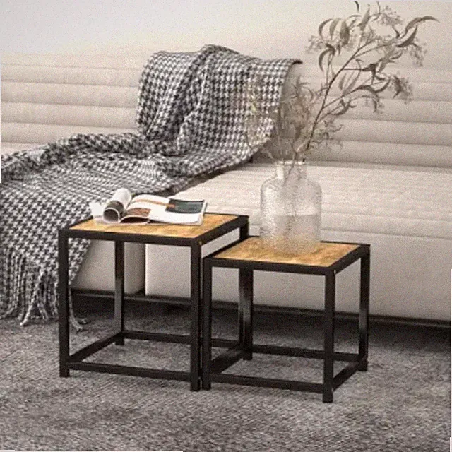 Beistelltisch 2-tlg. MDF Satztisch Couchtisch Sofatisch mehrere Auswahl vidaXL