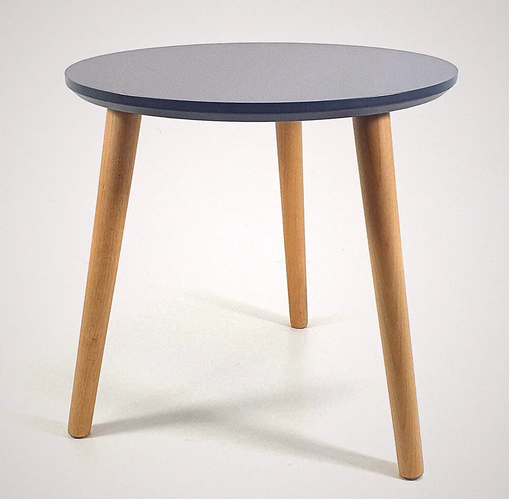 BEISTELLTISCH 40 cm rund Couchtisch Sofatisch Kaffeetisch Nachttisch klein
