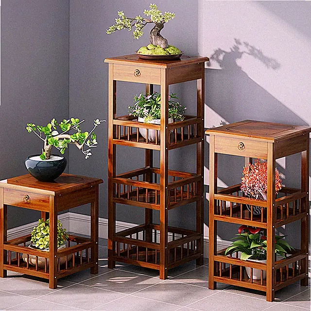 Beistelltisch Antik Couchtisch Nachttisch Konsolentisch mit Schublade Holz S/L