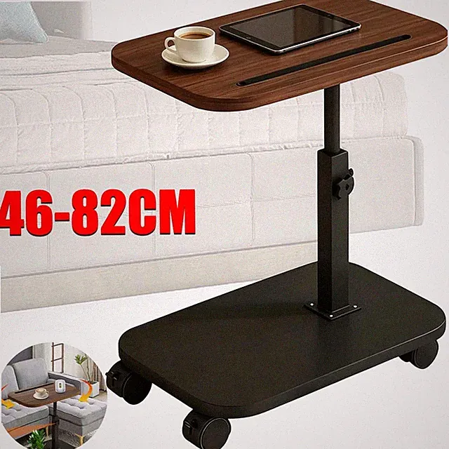 Beistelltisch C-Form Couchtisch 360° Laptoptisch Sofatisch Kaffeetisch Tisch DHL
