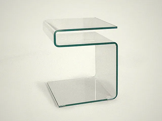 Beistelltisch Couchtisch Glastisch Tisch Wohnzimmertisch B42xH48xT38 SUSY Glas