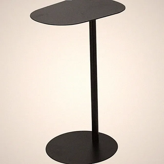 Beistelltisch Couchtisch Kaffeetisch Seitentisch schwarz Metall 35x25x53cm Deko