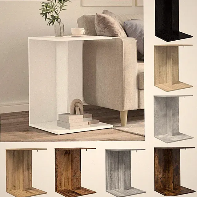 Beistelltisch Holzwerkstoff Moderner Couchtische Akzenttische Tisch vidaXL