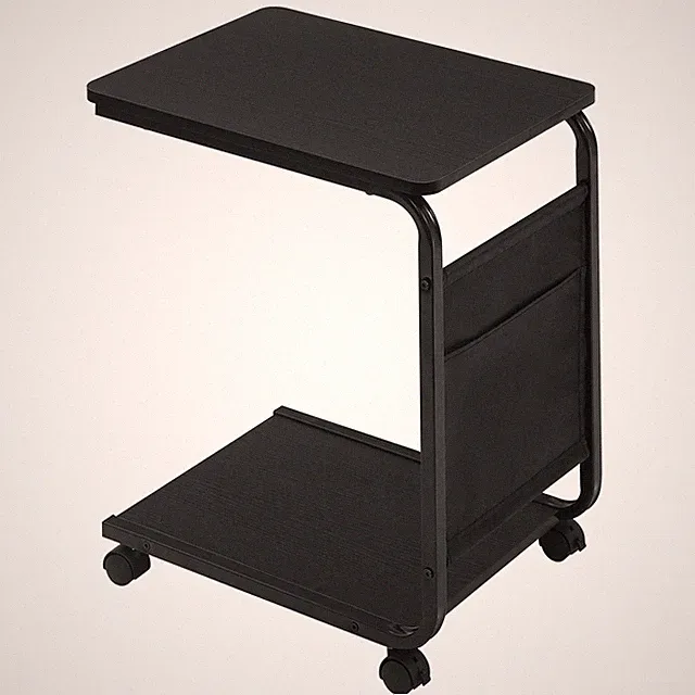 Beistelltisch Kaffeetisch Couchtisch Sofatisch Betttisch Schwarz BTS04sz