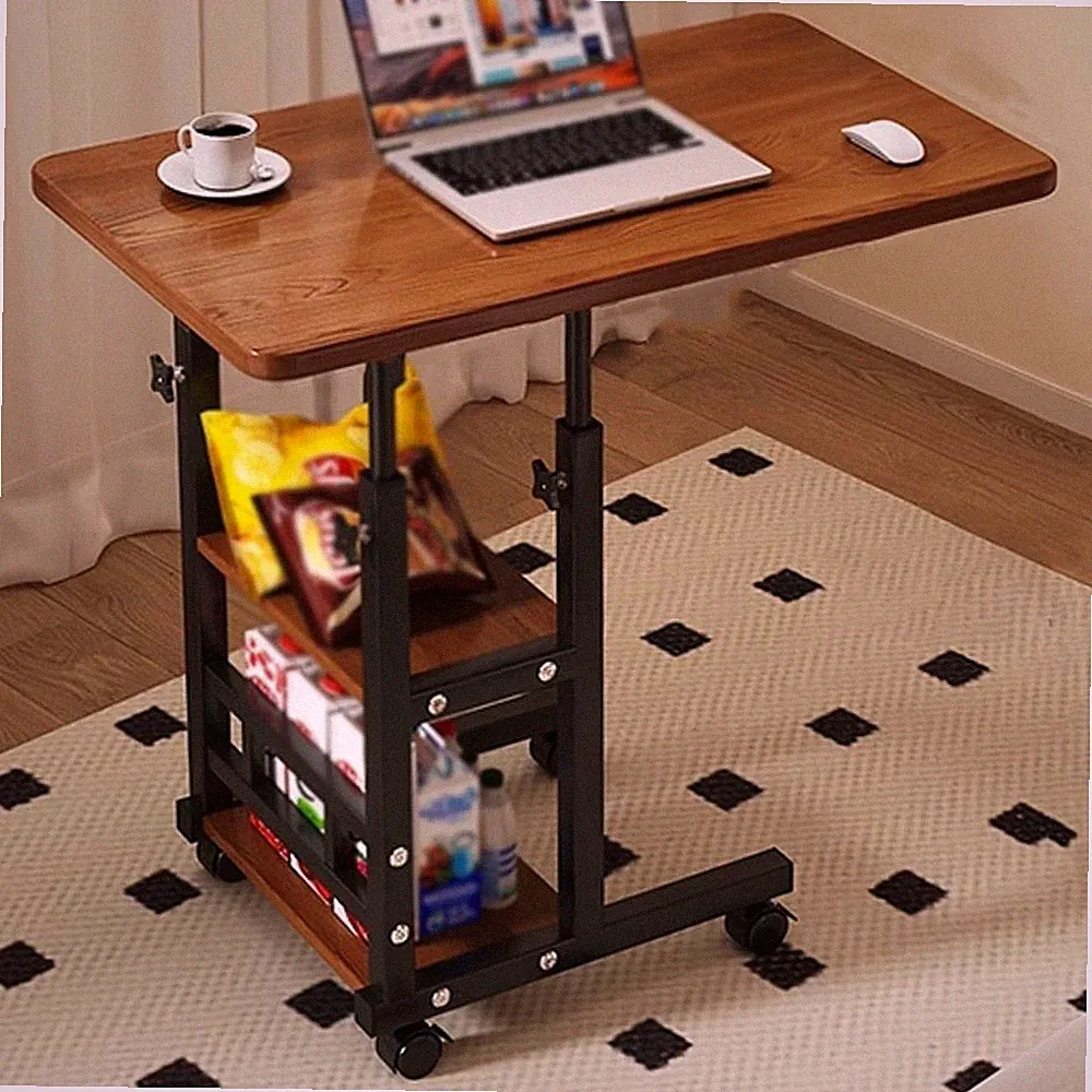 Beistelltisch Kaffeetisch Couchtisch Sofatisch Nachttisch Laptoptisch mit Rollen