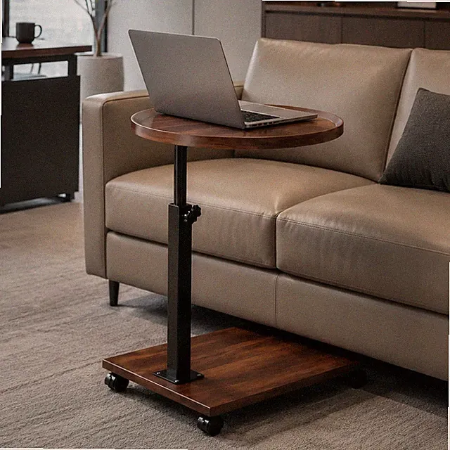 Beistelltisch Kaffeetisch Laptoptisch Couchtisch Sofatisch Nachttisch Weiß Holz