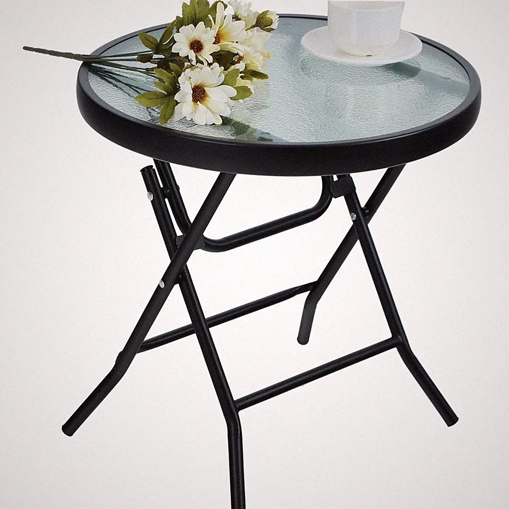 Beistelltisch Klappbar Gartentisch Balkon Balkonmöbel Couchtisch 46x46cm