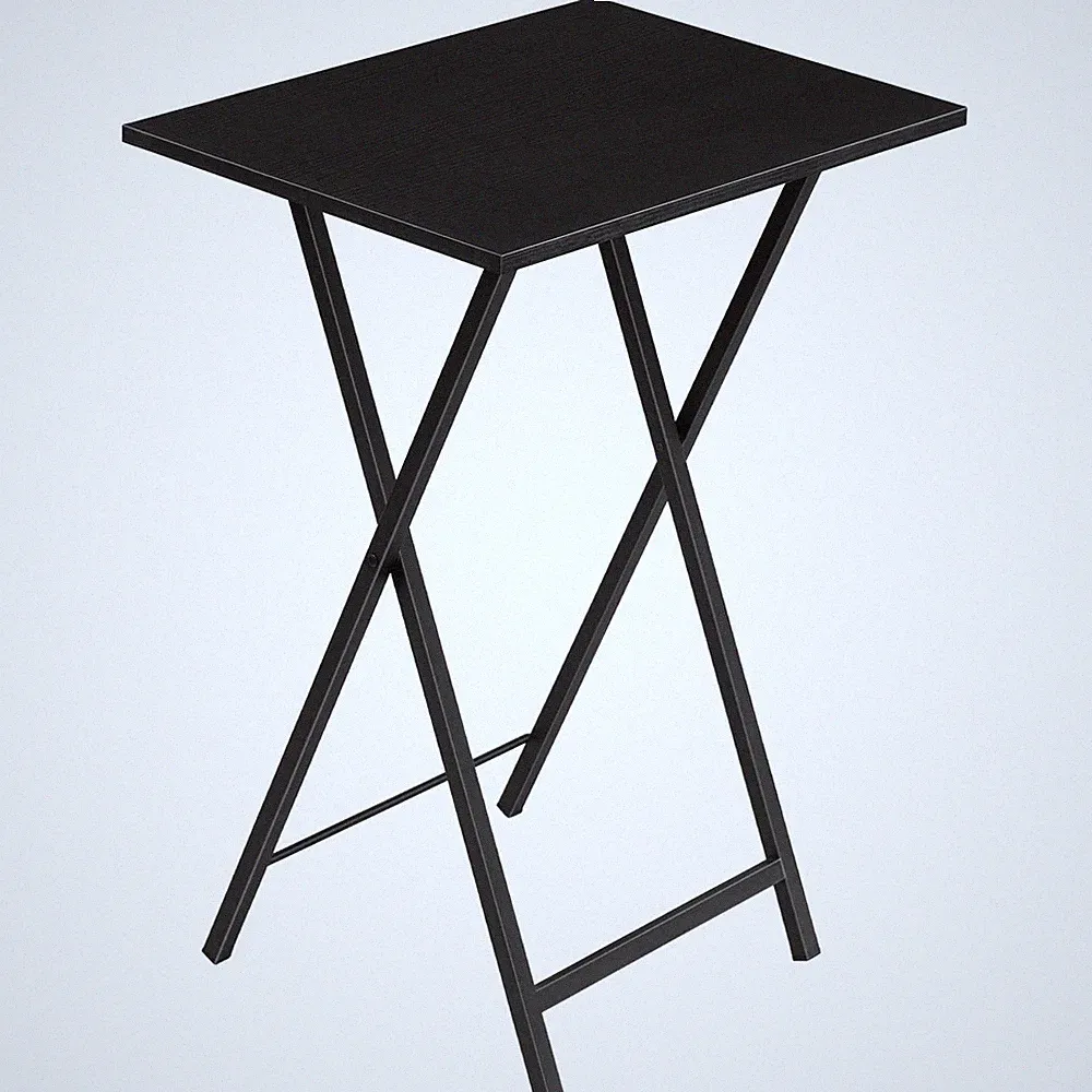 Beistelltisch Klappbar Industriestil Sofatisch TV Tray Retro Design 48x36x66,5cm
