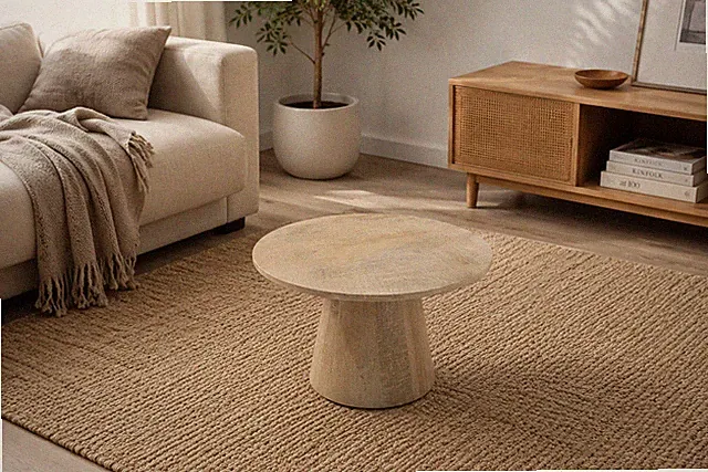 Beistelltisch MONO Ø 50 cm Couch-Tisch Modern Skandinavisch UVP 99.- NEU