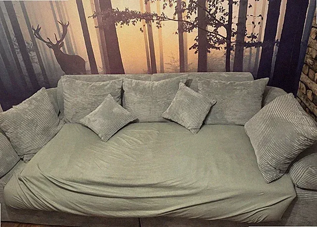 Bequeme hoffner sofa