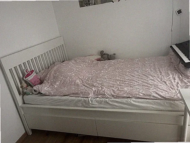 bett 140x200 mit matratze und lattenrost