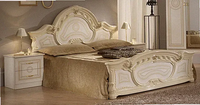 Bett 2x Nachttisch 3 tlg. Schlafzimmer Set Betten Möbel Chesterfield 160x200cm