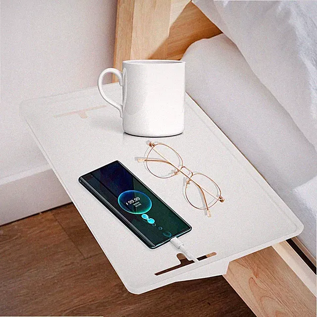 Bettablage zum Einhängen, Nachttisch zum Einhängen ans Bett Regal für Hochbett