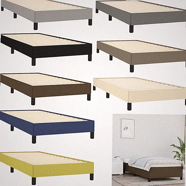 Bettgestell Einzelbett Doppelbett Holzbett Lattenrost Gästebett ohne Matratze