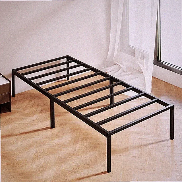 Bettgestell Klappbett Tragkraft 200kg Einzelbett 90x200cm Metallbett Geräuscharm