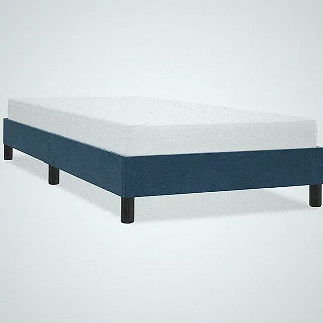 Bettgestell Polsterbett Lattenrost Bett Schlafzimmerbett Bettrahmen Samt vidaXL