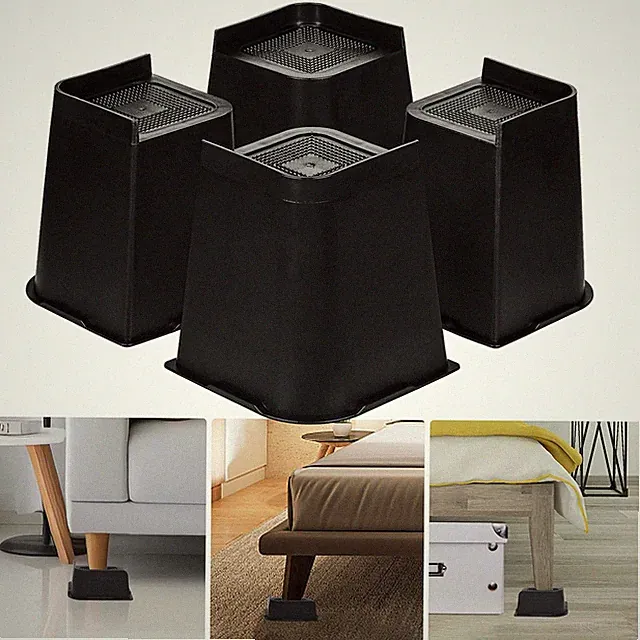 Bettmöbelerhöhungen Bettliften Möbelerhöhung L-Form Betterhöhung für Sofa, Tisch