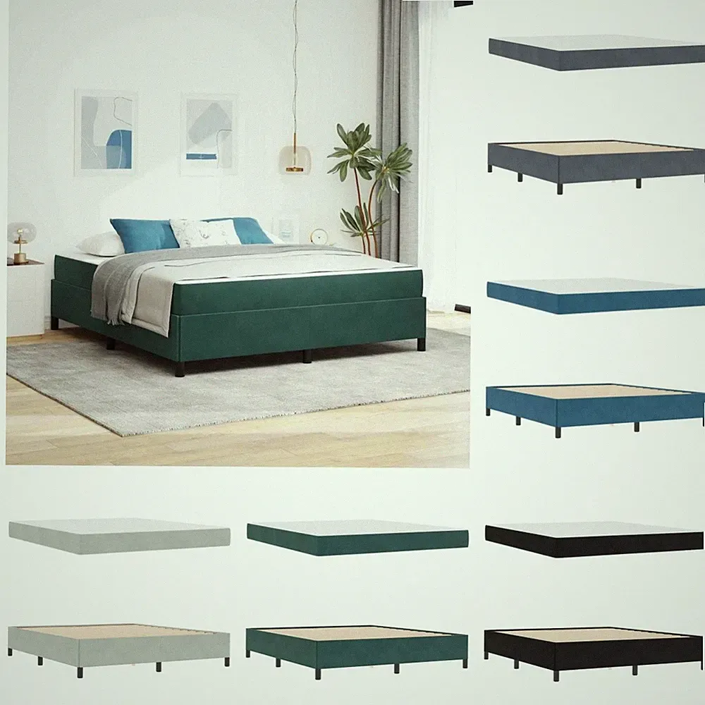 Bettrahmen mit Matratze Bettgestell Einzelbett Doppelbett Schlafzimmerbett