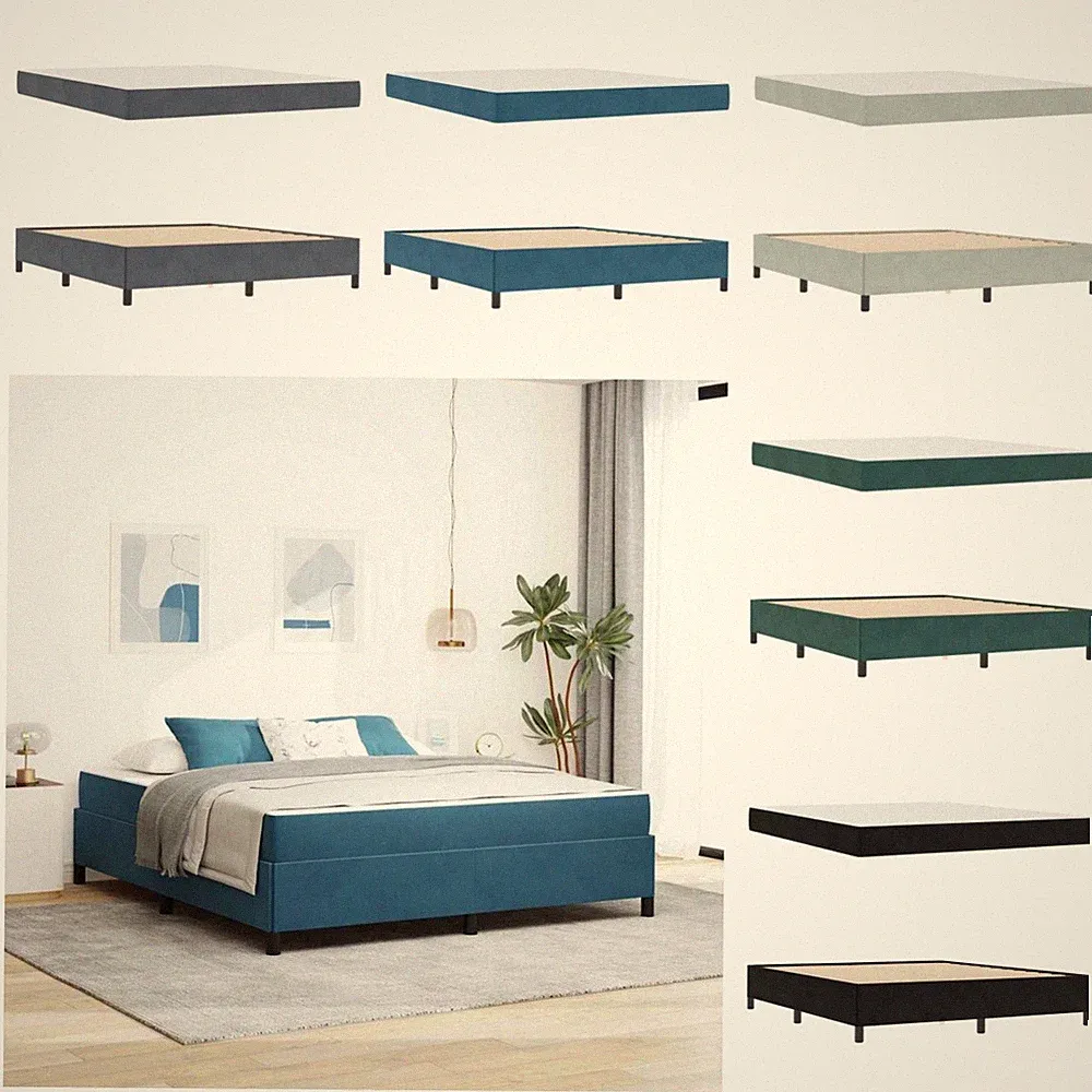 Bettrahmen mit Matratze Schlafzimmerbett Bettgestell Einzelbett Doppelbett