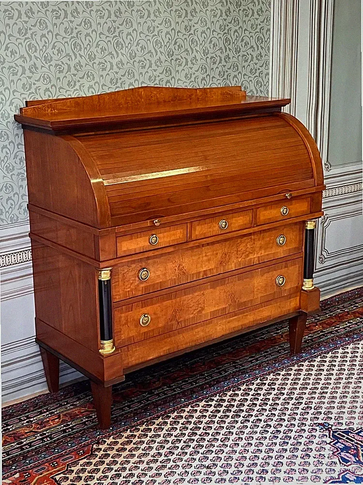 Biedermeier Sekretär Barock Schreibtisch Kommode Empire Stilmöbel