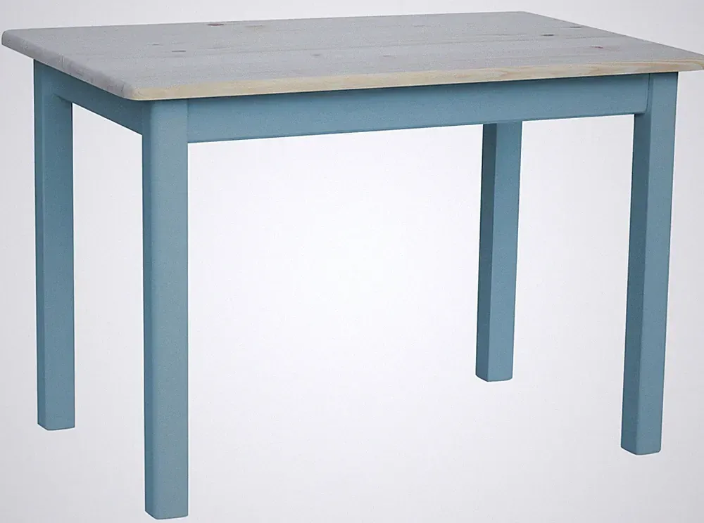 Blau Esstisch Küchentisch Tisch MASSIV KIEFER HOLZ NEU HERSTELLER