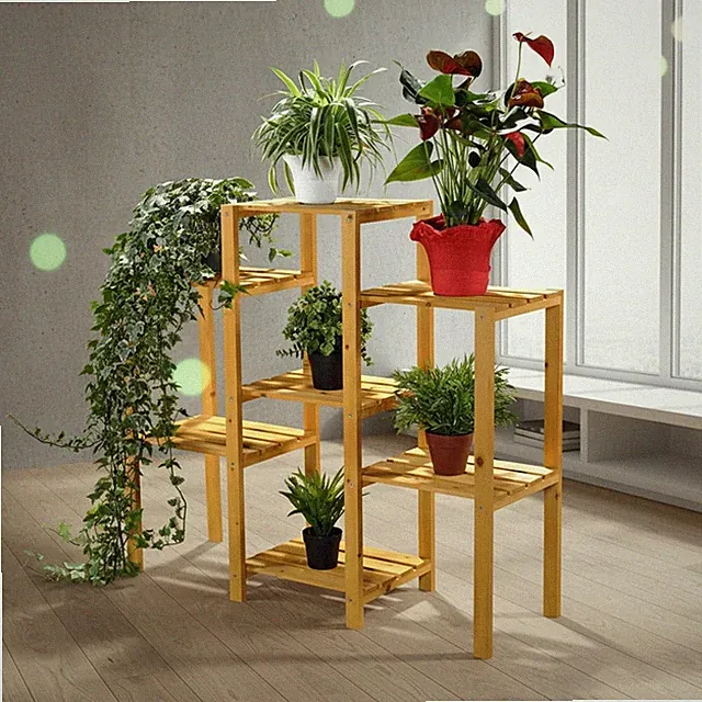 Blumentreppe mit ver. Etagen Blumenregal Pflanzenampel Blumenpodest Regal