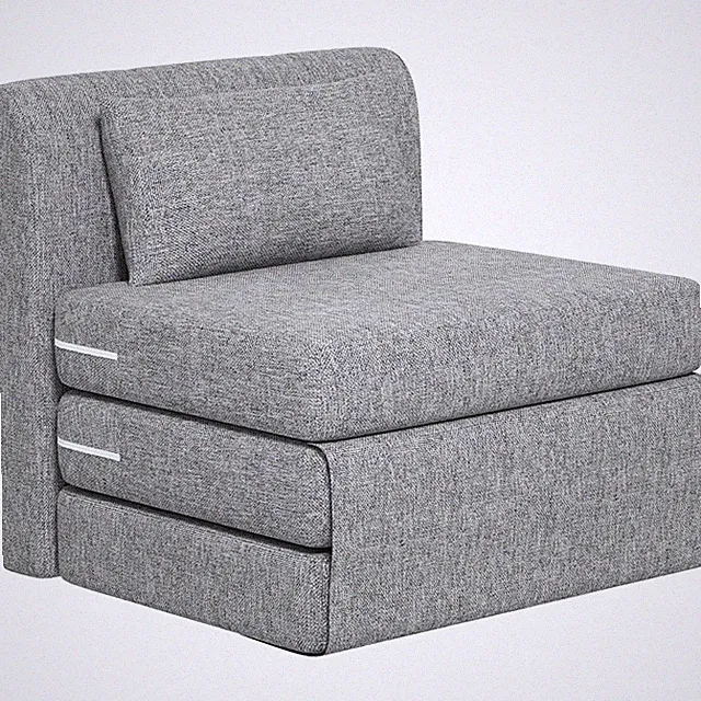 Bodensessel 2-in-1 Klappbar Schlafsofa mit Kordoptik f��r Wohnzimmer Refurbished