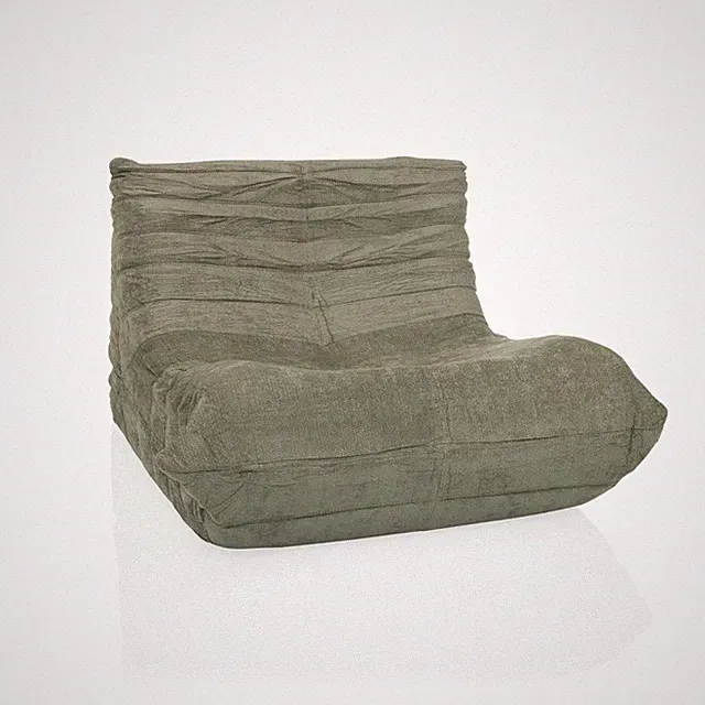Bodensessel Bodenstuhl Schlafzimmer Wohnzimmer Liegesessel Sitzsack Indoor Stoff