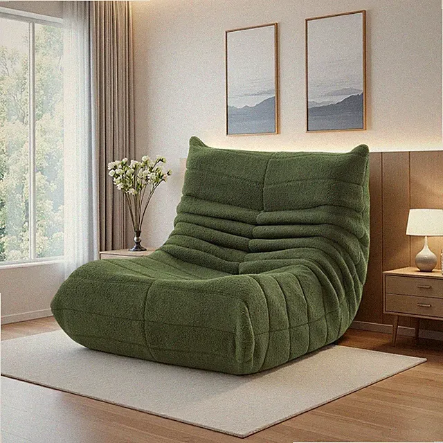 Bodensofa,Bodenstuhl mit Rückenlehne,Lesesessel Bequem,Lazy Sofa Sitzsack Sofa