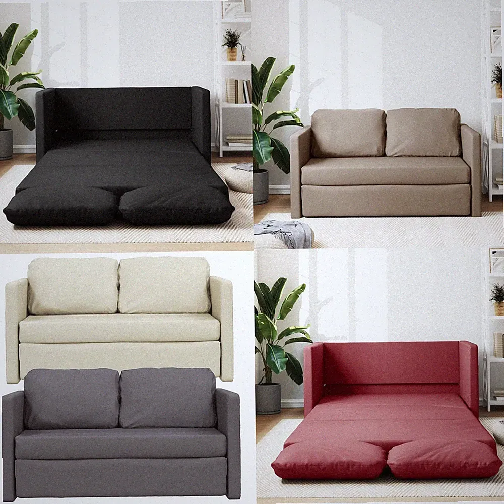 Bodensofa mit Schlaffunktion Schlafsofa Schlafsessel Klappsofa Sofabett Sessel