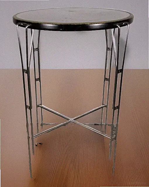 Börge Lindau Architonics Stehtisch Blå Station Bauhaus Vintage Edelstahl Design