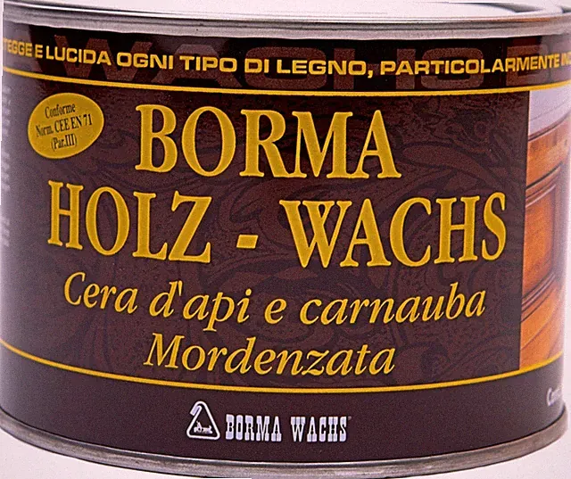 BORMA Wachs Bienenwachs Möbelpflege Holzwachs Möbelwachs Massivholz 500ml