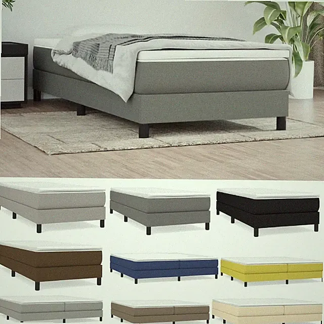 Boxspringbett Schlafzimmerbett Bettgestell Polsterbett Lattenrost Bettrahmen