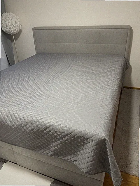 Boxspringbett XXXLutz 200x180, Bettkasten, Wendematratzen H2/H3