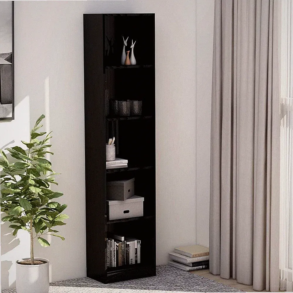Bücherregal 5 Fächer Spanplatte Standregal Aktenregal Raumtrenner Home Möbel Neu