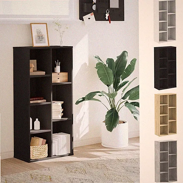 Bücherregal Bücherschrank Standregal Büroregal Raumteiler Holzwerkstoff Auswahl