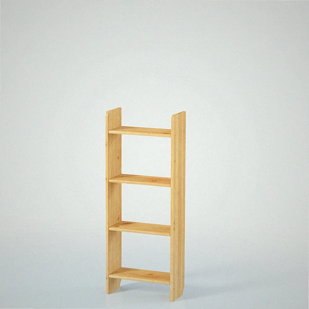 BÜCHERREGAL BÜROREGAL KIEFER MASSIV HOLZREGALE