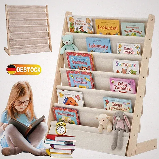 Bücherregal Kinder Buchregal Kinderbücherregal Kinderregal Kinderzimmerregal DE