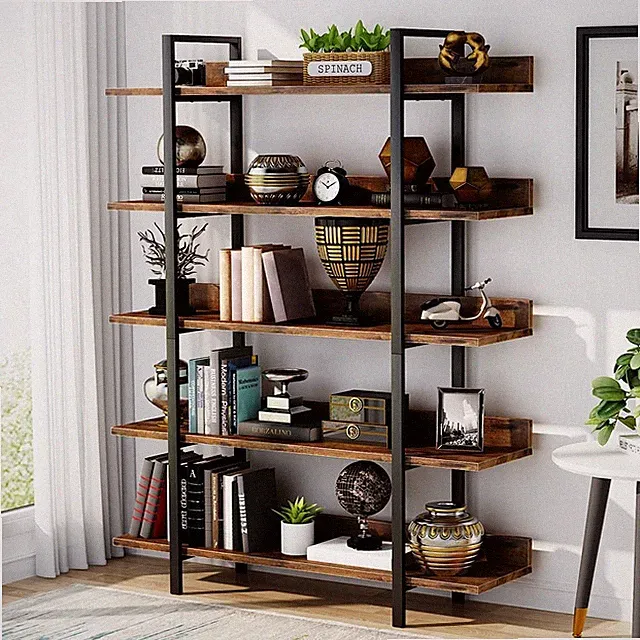 Bücherregal Lagerregal Stehendes Regal 5-stufiges industrielles stabiles Regal