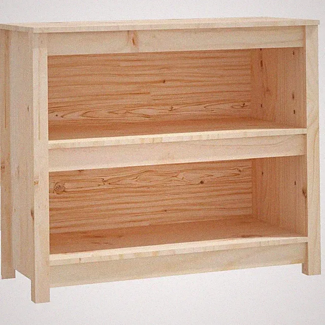 Bücherregal Massivholz Holzregal Büroregal Aktenregal Wandregal Standregal