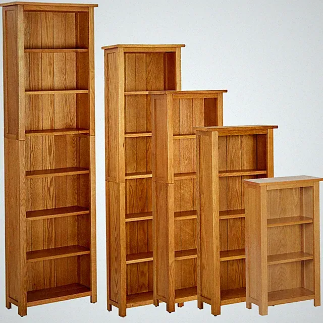 Bücherregal mit 3 4 5 6 7 Fächer Holzregal Bücherschrank Büroregal Aktenregal