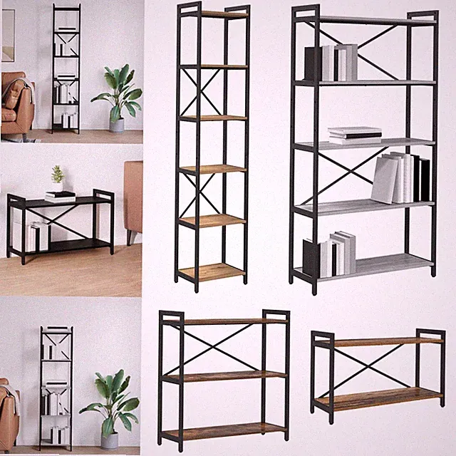 Bücherregal Standregal offene Fächer Büroregal für Wohnzimmer Schlafzimmer Büro