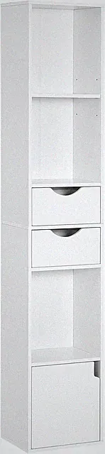 Bücherregal Standregal Würfelregal Raumteiler Büroregal mit 3 Schubladen Holz