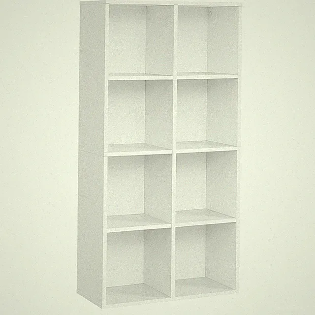 Bücherschrank, Bücherregal, mit 8 Fächern, Büroregal, Würfelregal, Standregal...