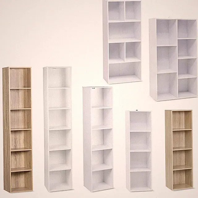 Bücherschrank Bücherregal Standregal Aufbewahrungregal Büroregal #2994