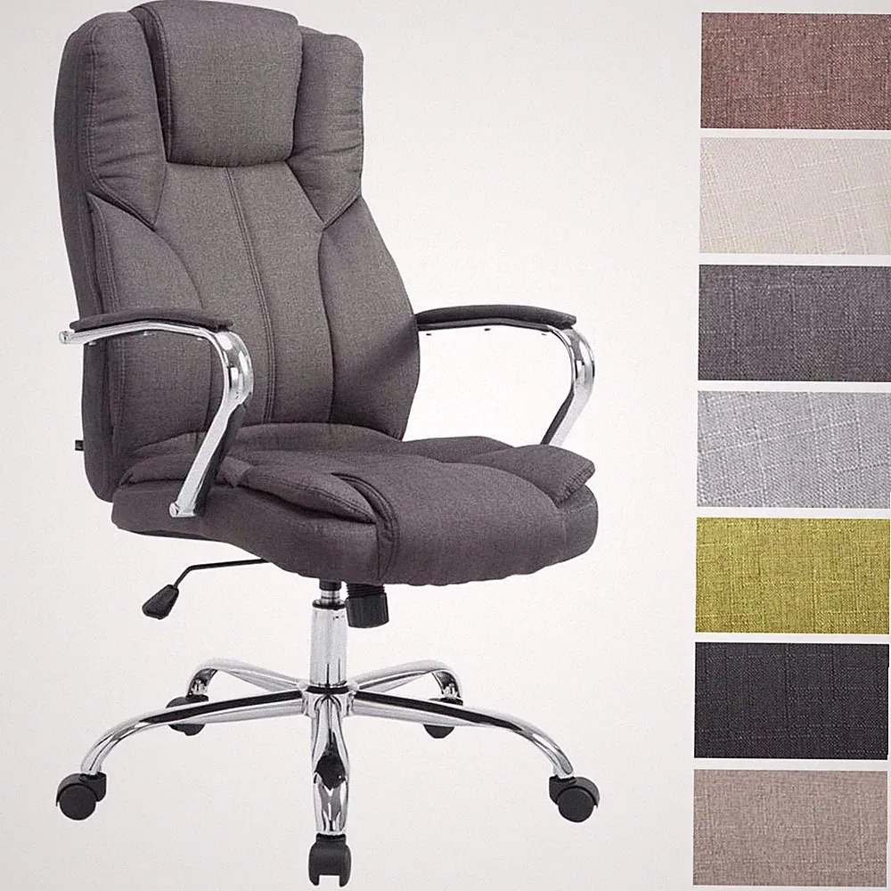 Bürostuhl Xanthos V2 Stoff Ergonomischer Höhenverstellbarer Chefsessel