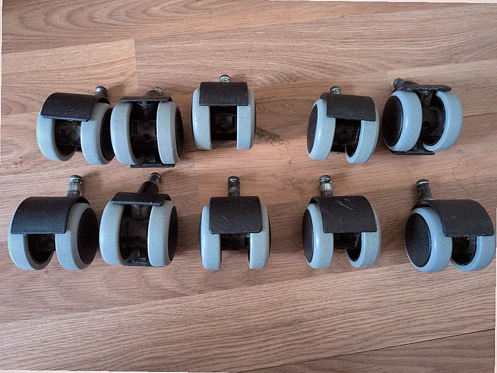 Bürostuhlrollen Rollen, 10 Packungen Möbelrollen, Ikea Markus