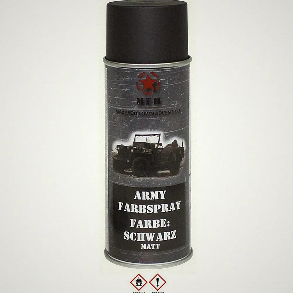 Bundeswehr Spraydose Farbspray Militär Farbe Militärfarbspray Arm Lack Matt 400