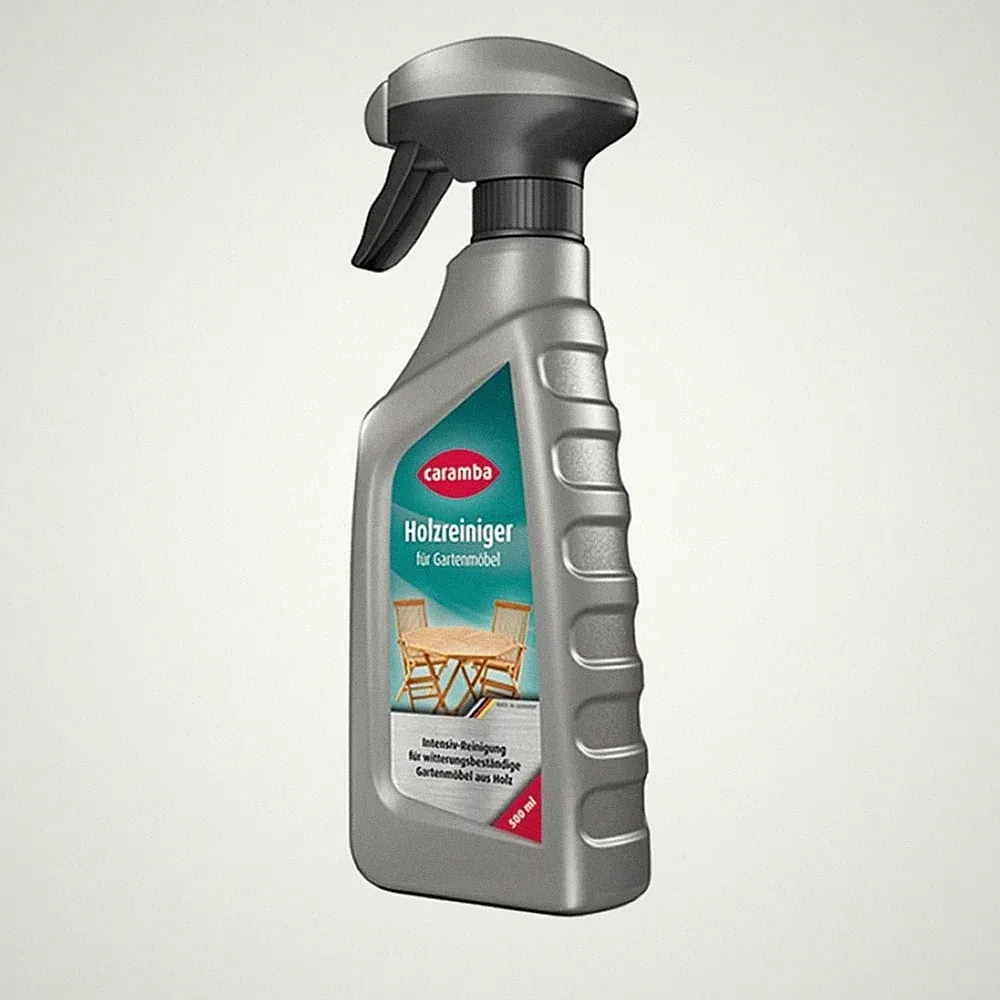 Caramba Holz-Reiniger 500ml Spray für Garten-Möbel Tisch Stühle Teak Bankirai ..